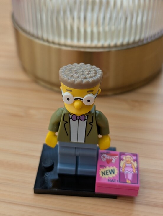 Lego Other - Lego Minifigure Simpsons S2#15 - Smithers